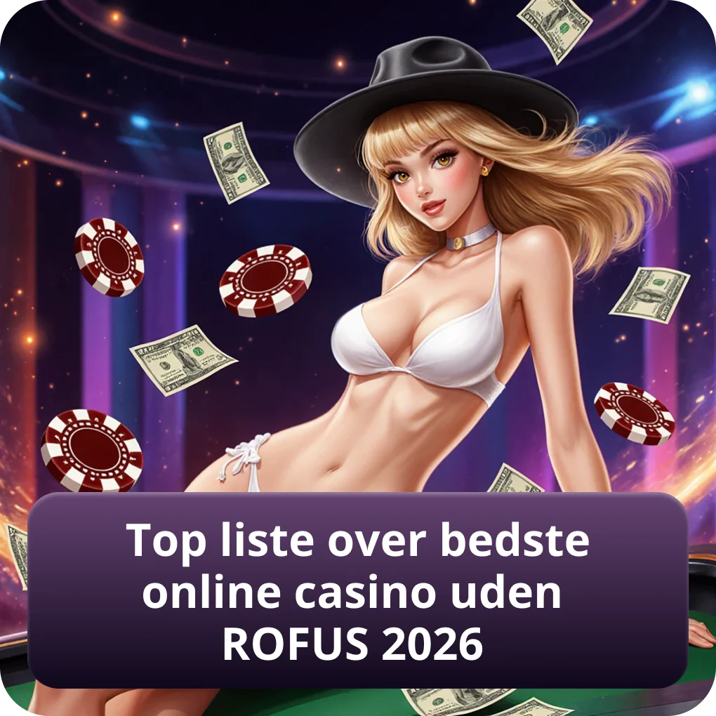 Top liste over de bedste online casinoer uden ROFUS i 2026