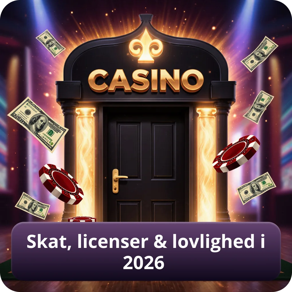 Skatteforhold, licenser og lovlighed ved casino uden ROFUS i 2026