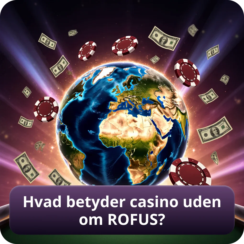 Hvad indebærer det at spille på casino uden om ROFUS?