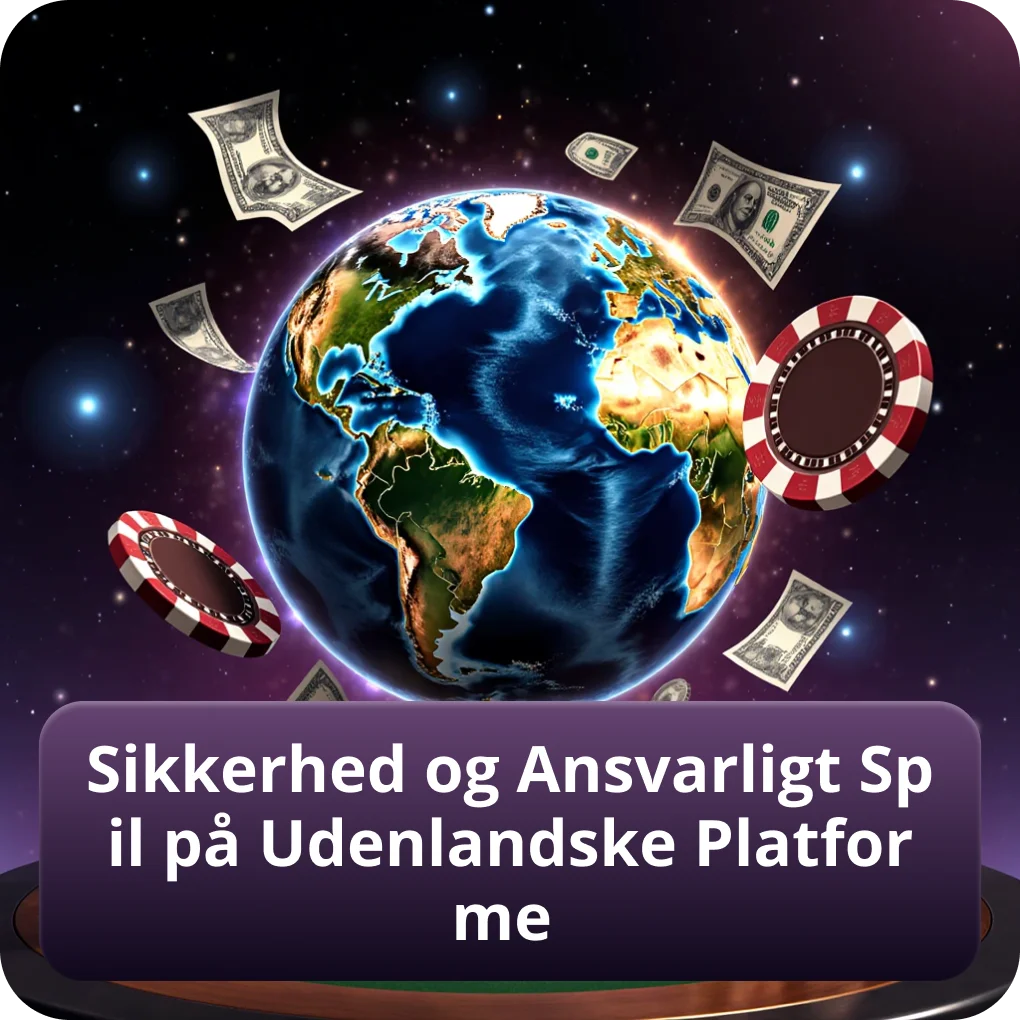 Sikkerhed samt Ansvarligt Spil på Udenlandske Platforme