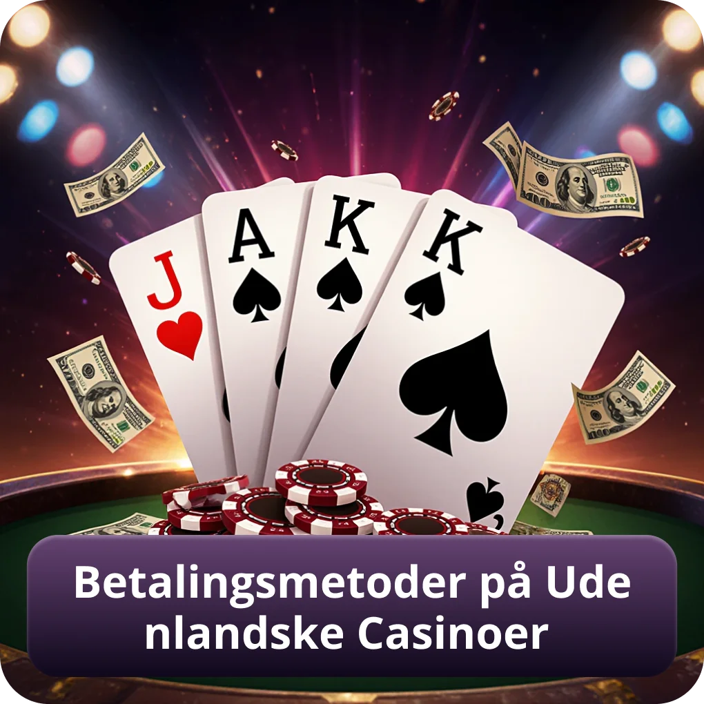 Populære Betalingsmetoder på Udenlandske Casinoer