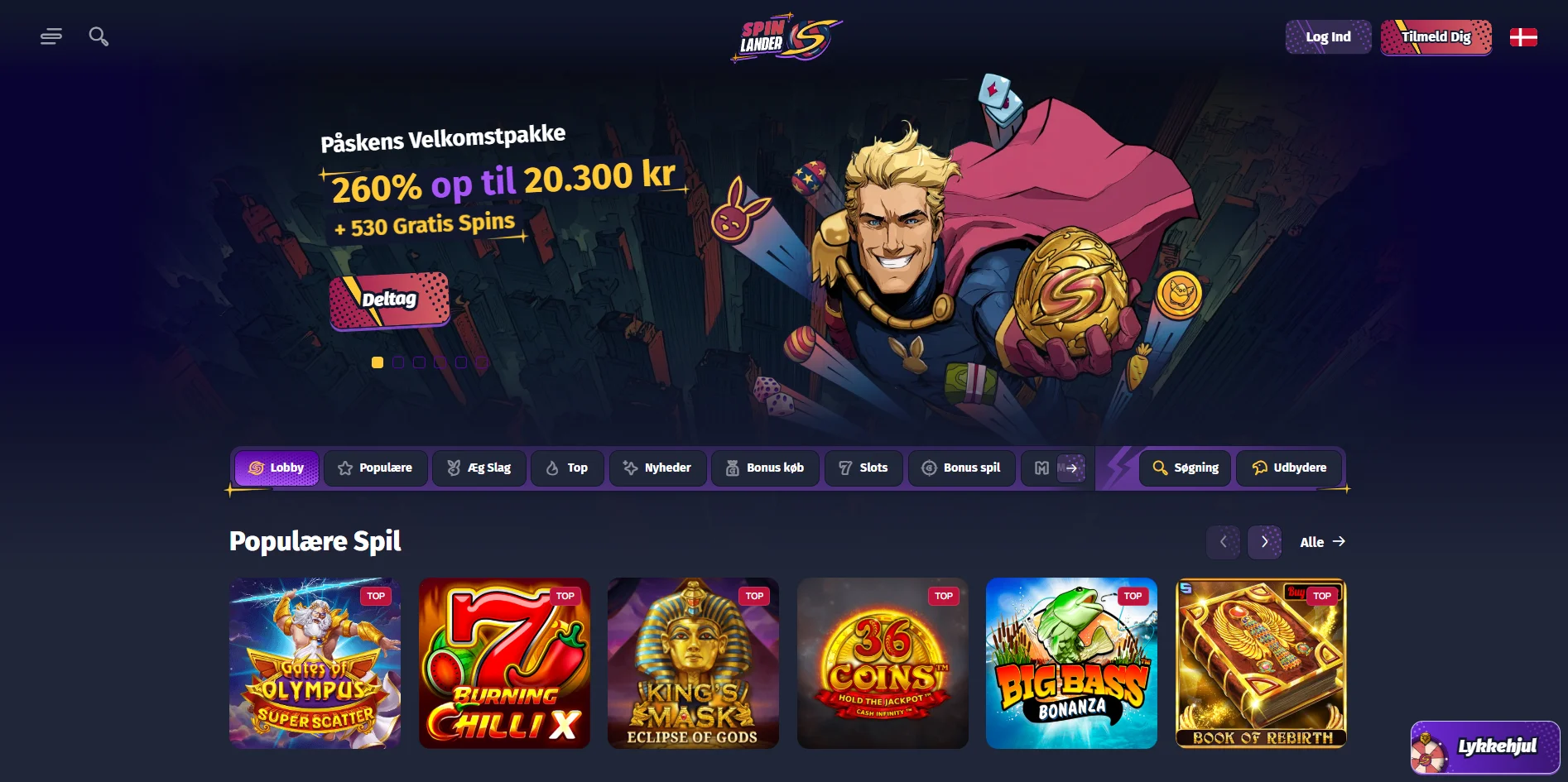 Bonusser &amp; kampagner på bedste online casino uden om ROFUS