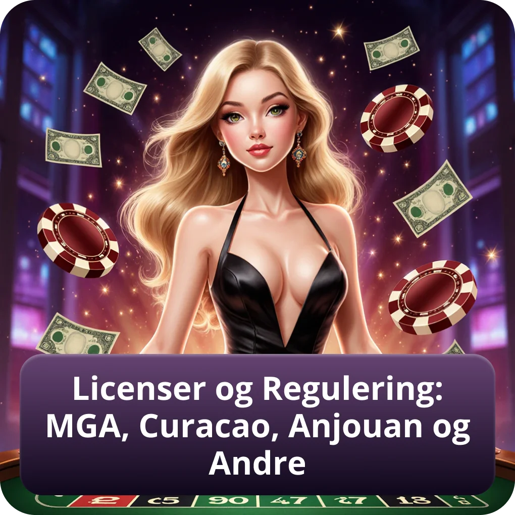 Licenser og Regulering af Udenlandske Casinoer: MGA, Curacao, Anjouan og Andre