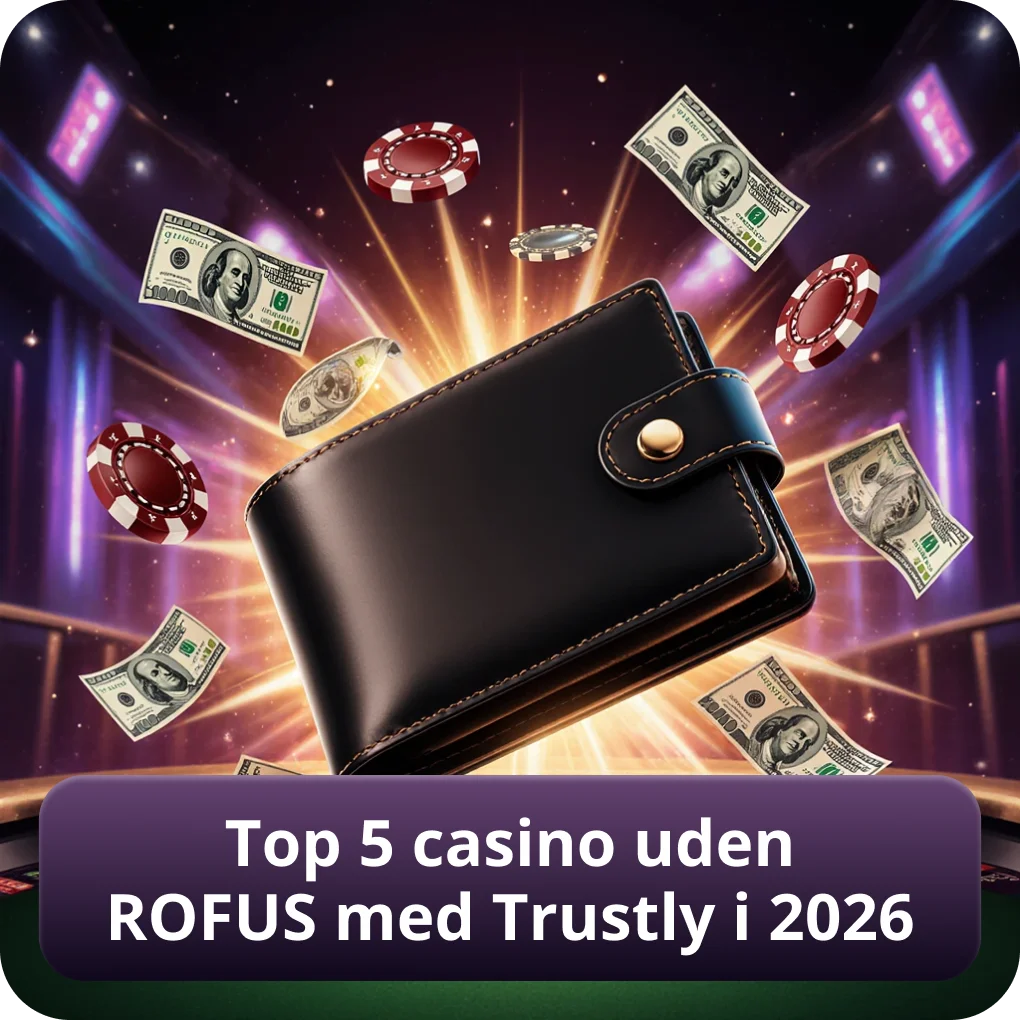 De 5 bedste casinoer uden ROFUS med Trustly i 2026